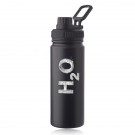 23 oz Stainless Steel Water Bottle w/ Carrying Handle