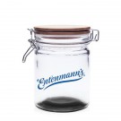 22 oz. Candy Jars with Hinged Wood Lids