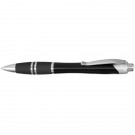 Silver Accent Grip Plastic Pen