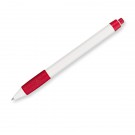 Groove White Barrel Ball Pen