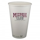 16 oz. Compostable Paper Hot Cup