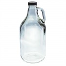 64 oz. Clear Glass Beer Growlers