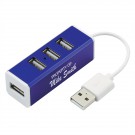 4-Port Aluminum USB Hub