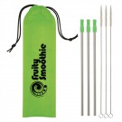 3- Pack Stainless Steel Straw Kit