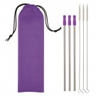 3- Pack Stainless Steel Straw Kit