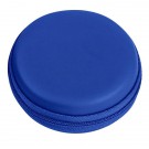 Round Zippered Electronics Travel Case