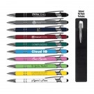 iWriter Exec Rubberized Metal Stylus Pen-Blue Ink