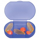 Oval Shape Pill Holder