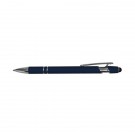 iWriter Exec Rubberized Metal Stylus Pen-Blue Ink