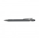 iWriter Exec Rubberized Metal Stylus Pen-Blue Ink