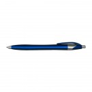 Silhouette Metallic Retractable Ballpoint Pen with Black Ink