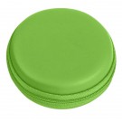 Round Zippered Electronics Travel Case