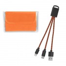 Braided Charging Buddy & Micro Fiber Cloth Set