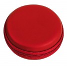 Round Zippered Electronics Travel Case