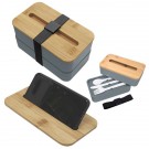 Stackable Bento Box With Phone Stand