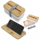 Stackable Bento Box With Phone Stand