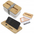 Stackable Bento Box With Phone Stand