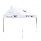 10' Gable Tent Kit (Full-Color Imprint, 4 Locations)