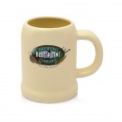 24 oz. Bullet Beige Ceramic Beer Mugs