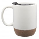 13 oz. Barista Ceramic Mug with Cork Bottom