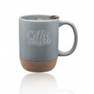 13 oz. Barista Ceramic Mug with Cork Bottom