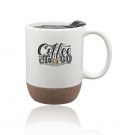 13 oz. Barista Ceramic Mug with Cork Bottom