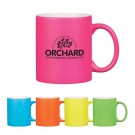 11 Oz. Neon Mug With C-Handle