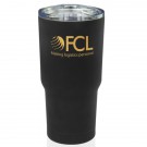 17 oz. Rubberized Stainless Steel Travel Mug