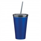 16 Oz. Stainless Steel Double Wall Tumbler