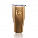 Monroe 27 oz. Stainless Steel Grip Travel Mug