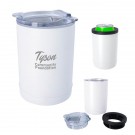 2-In-1 Copper Insulated Beverage Holder And Tumbler