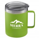 14 OZ. POWDER COATED STAINLESS STEEL CAMPING MUG