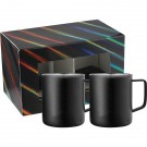 Rover Camp Mug 14oz Powder coated 2 in 1 Gift Set