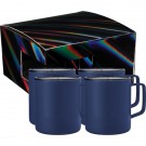 Rover Camp Mug 14oz Powder coated 4 in 1 Gift Set