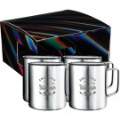 Rover Camp Mug 14oz Powder coated 4 in 1 Gift Set