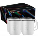 Rover Camp Mug 14oz Powder coated 4 in 1 Gift Set