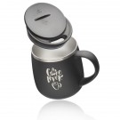 11 oz. Stainless Steel Coffee Mug with Lid