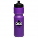 28 oz Push Cap Plastic Water Bottle