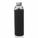 34 oz. Aarthus Glass Water Bottle with Carrying Pouch