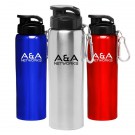 27 oz. Sicilia Stainless Steel Sports Water Bottles