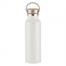 21 Oz. Liberty Stainless Steel Bottle With Wood Lid