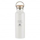 21 Oz. Liberty Stainless Steel Bottle With Wood Lid