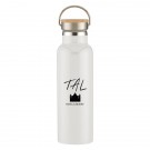 21 Oz. Liberty Stainless Steel Bottle With Wood Lid