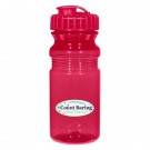 20 Oz. Poly-Clear™ Fitness Bottle With Super Sipper Lid