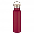 21 Oz. Liberty Stainless Steel Bottle With Wood Lid