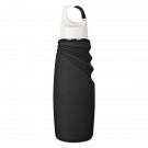 24 Oz. Matte Finish Crest Carabiner Sports Bottle