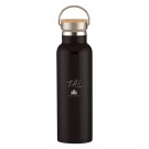 21 Oz. Liberty Stainless Steel Bottle With Wood Lid