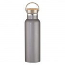 21 Oz. Liberty Stainless Steel Bottle With Wood Lid