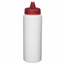 32 oz. HDPE Plastic Water Bottles with Quick Shot Lid