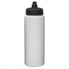 32 oz. HDPE Plastic Water Bottles with Quick Shot Lid